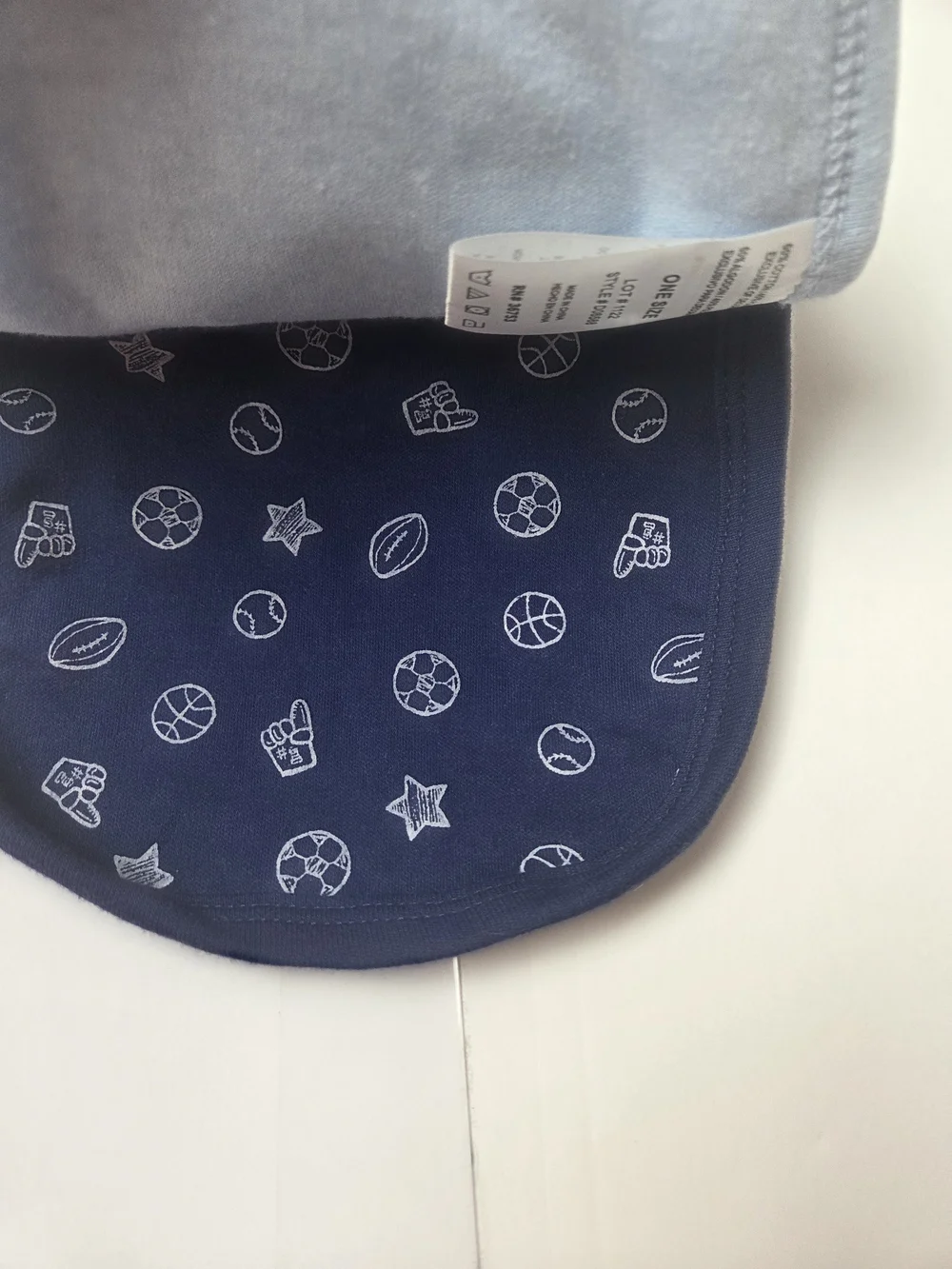 next Varsity Helmet Bib Set - Navy, Gray, Red, Light Blue